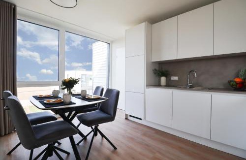 Marienleuchte Apartment | Suite Relax 3.0 - Die elegante Ferienwohnung mit Dachterrasse, Meerblick und Sauna