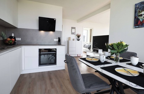 Marienleuchte Apartment | Suite Relax 3.0 - Roof terrace. Sauna. Baltic Sea view.