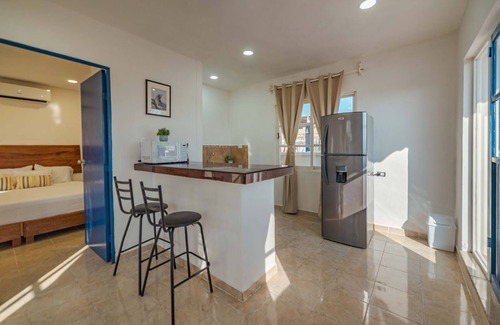 Colonia Meteorologico Apartment | Suites Ha, Suite Iguana, Relájate con el Confort y Disfruta de su Linda Terraza