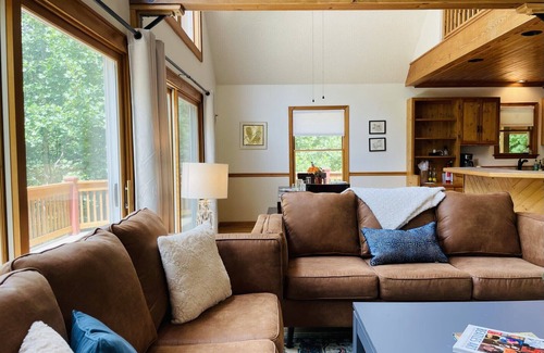 Hot Springs Cabin | Summer Beauty, Spacious Mountain House! Indoor Games! 15 min to Max Patch!