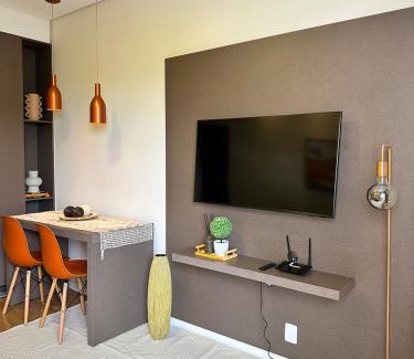 Sao Jose dos Campos Apartment | Summit Flat, ótima localização, limpeza diária, academia e piscina