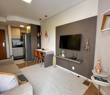 Sao Jose dos Campos Apartment | Summit Flat, ótima localização, limpeza diária, academia e piscina