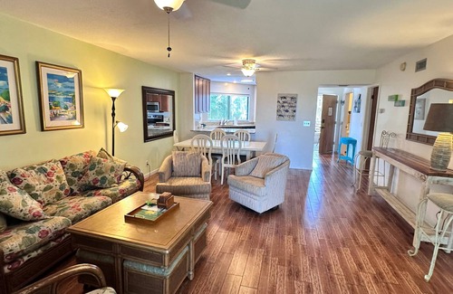 Butler Beach Apartment | Sun-drenched Beachfront Oasis at Hibiscus Free Tix