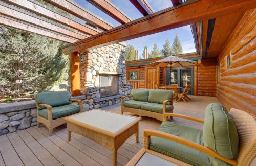 Weyyakin Ranch House | Sun Valley Log Home with Hot Tub and Mtn Views!