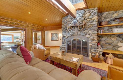 Weyyakin Ranch House | Sun Valley Log Home with Hot Tub and Mtn Views!