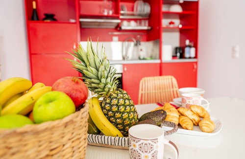 Agios Stefanos Apartment | sunlight ornos suites Azure