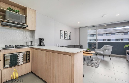 Santa Fe Apartment | Sunlit Haven - Charming Balcony - Urbanity 2106
