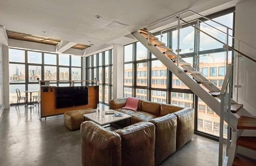 Williamsburg Hotel | Sunlit Loft Stay l Wythe Hotel l North 8th Loft with Views