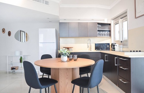 Tel Aviv Apartment | Sunny 1BR at Orchid Hotel by HolyGuest