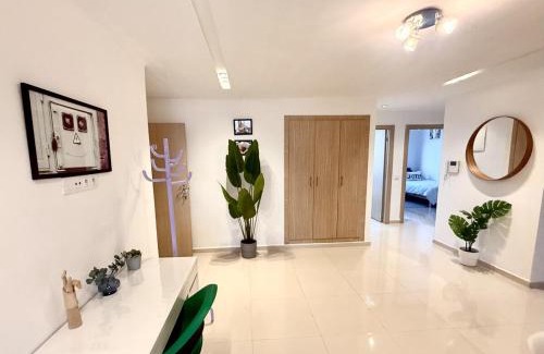 La Ville Haute Apartment | Sunny 3 bedrooms Apartment - balcony and workspace