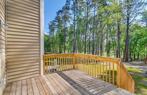 Southern Pines House | Sunny Aberdeen Rental with Deck Golf Course Views!