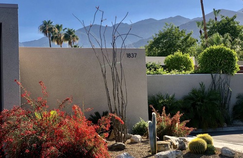 Twin Palms House | Sunny and Bright Home with Gorgeous Moutain Views