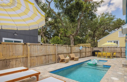 St. Augustine Villa | Sunny Coastal Retreat in St. Augustine with Pool