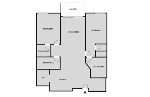 City West Apartment | Sunny Downtown 2BR w/ Pool, W/D & Gym, near 7th St Metro, by Blueground