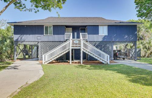 Edisto Island House | Sunny Edisto Island Duplex - Half Mile to Beach!