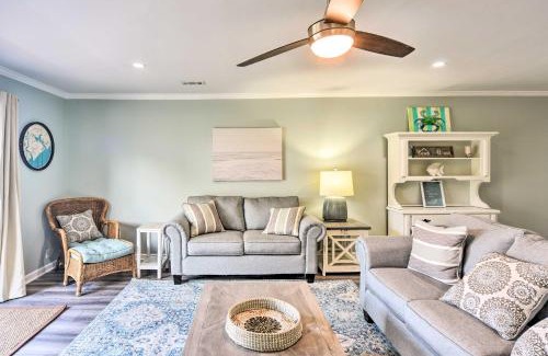 Edisto Island House | Sunny Edisto Island Duplex - Half Mile to Beach!