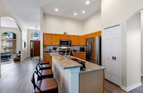 Bridgewater Crossing House | Sunny Pool with Lake View - Game Room - Nr Disney