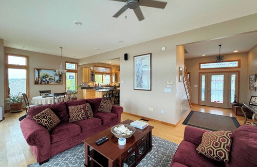 Deep Hole House | Sunrise Over Little Oyster Bay - 4BR Waterfront home with decks & pier.