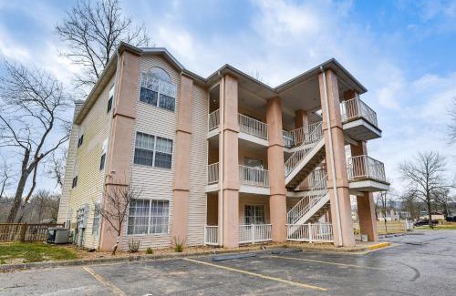 Branson Apartment | Sunroom, Fireplace Lakefront Branson Condo