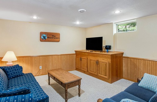 Nekoosa House | Sunset Getaway | Lake house in Nekoosa with wood-burning fireplace & grill