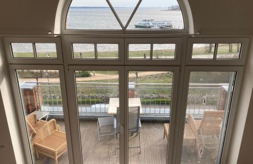 Alt Gaarz Apartment | SUNSET LOFT Rerik Meerblick Maisonettewohnung mit großem Balkon