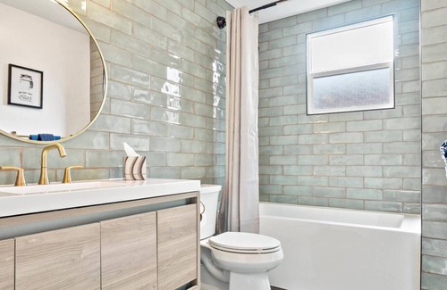 Sunset House | Sunset Neighborhood Gem! NEWLY Remodeled! Walk to Parks! Get Cozy by the Wood Burning Fireplace!