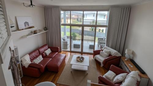 Anna Bay Apartment | Sunset on Birubi pet friendly air con water views WI-FI and outdoor spa