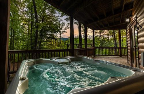 Blue Ridge Villa | Sunset Pointe - Hot tub game room fire pit and more