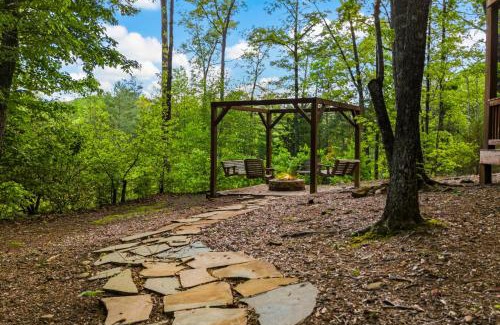 Blue Ridge Villa | Sunset Pointe - Hot tub game room fire pit and more