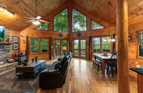 Blue Ridge Villa | Sunset Pointe - Hot tub game room fire pit and more