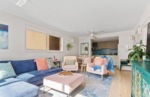 Coogee Apartment | Sunset Swirl - A Pastel Dream by the Beach