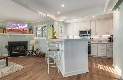 Bald Head Island Condo | Sunset view over the marsh in this 2 bedroom condo. Enjoy nature and views