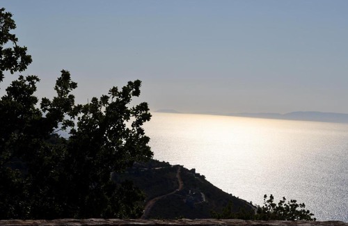 Neon Oitylo House | Sunset View Stone House, Areopoli Mani