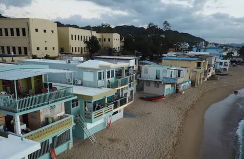 Aguadilla Pueblo Apartment | Sunset View Window w/ King Bed, Modern Beach Apartment