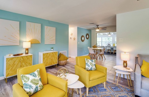 Lakewood Park House | ‘Sunshine & Happiness’ Fort Pierce Rental w/Pool!