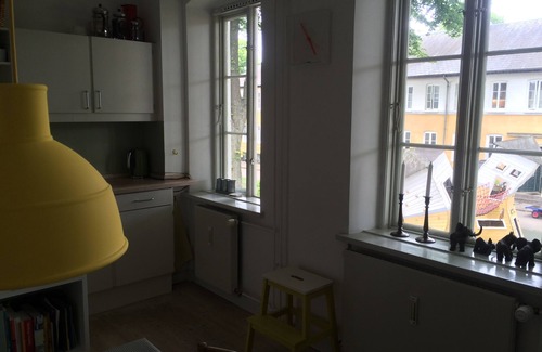 Osterbro Apartment | Super family friendly area, park nearby with great playgrounds and common pool.