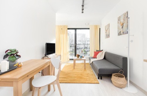 Zoliborz Apartment | SuperApart Rydygiera, Pet-friendly with Patio & Self Check-in