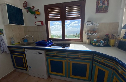Anse des Rochers Apartment | Superb 180° sea view apartment - with water tank