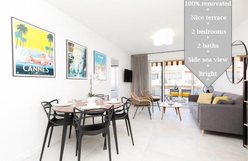 Cannes City Centre Apartment | Superb 2 beds 2 baths next to Martinez Hotel