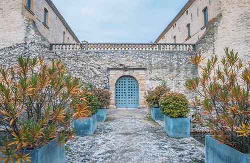 Laudun Apartment | Superb apartment in castle with swimming pool
