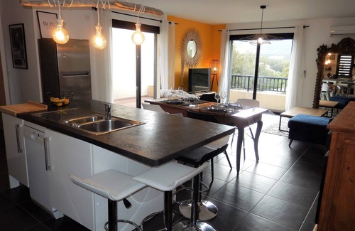 Pietracorbara Apartment | Superb apartment 5' from PIETRACORBARA beach in the heart of CAP CORSICA