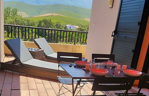Pietracorbara Apartment | Superb apartment 5' from PIETRACORBARA beach in the heart of CAP CORSICA