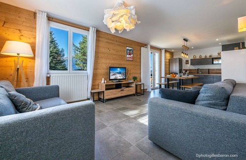 Orcieres-Merlette Ski Chalet | Superb apartment T3 65 m2 in chalet - 6/8 persons