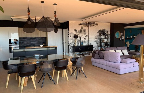 Carqueiranne House | Superb Villa Cali Sun Blue in Carqueiranne with magnificent sea view