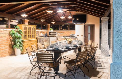 Valtura Villa | Superb villa Maxima with private pool, sauna, jacuzzi, playground for up to 18 persons, extra pool heating available