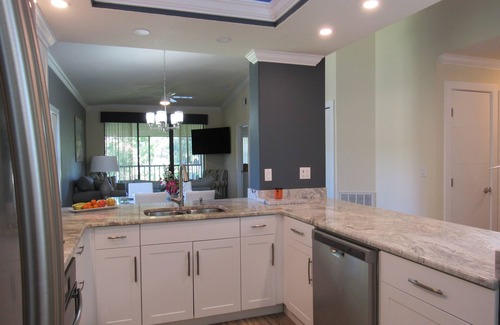 South Bradenton Condo | Superb Waterfront Condo! Heated Pools~Lanai~WiFi. By IMG~Beaches~AMI~Restaurants