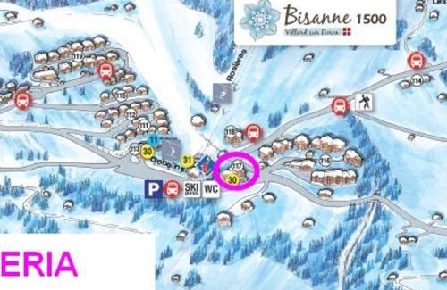 Bisanne 1500 Apartment | Superbe Duplex 4 pièces avec garage, 2 salles de bains, proche télécabine, WiFi - FR-1-293-89