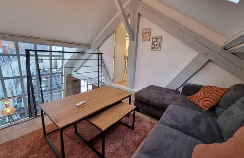 Saumur Apartment | Superbe duplex La Verrière chic, cosy et spacieux