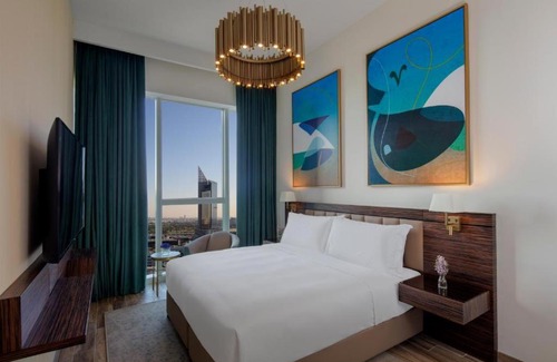 Dubai Media City Apartment | Superior Two Bedroom Apartment Near The Media Lounge Palm By Luxury Bookings