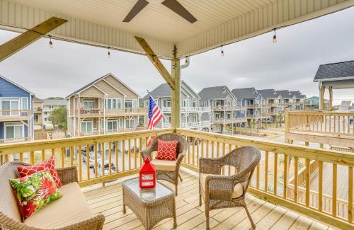 Surf City House | Surf City Home with Outdoor Shower Walk to Beach!